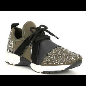 Rhinestone Embellished Sneakers